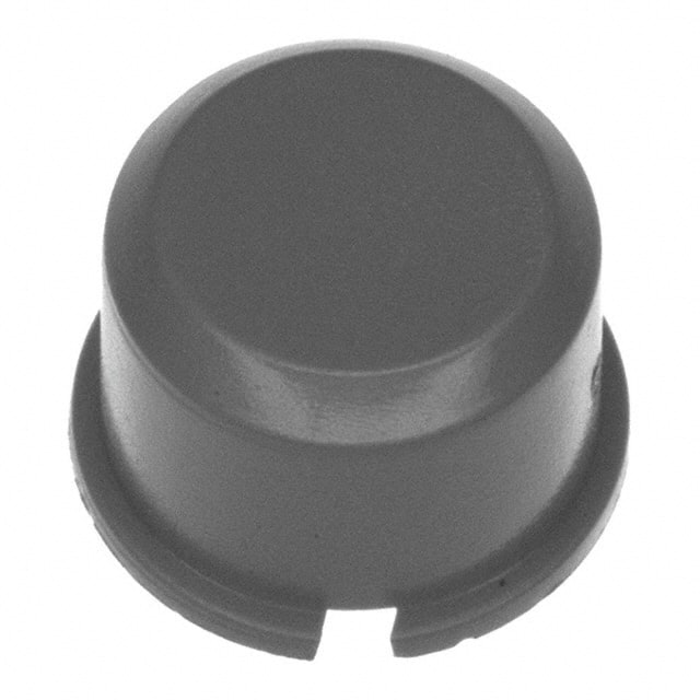 1D03 CAP TACTILE ROUND GRAY
