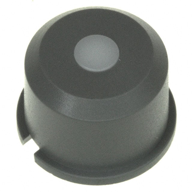 1E036 CAP TACT RND GRAY/FROST WHT LENS