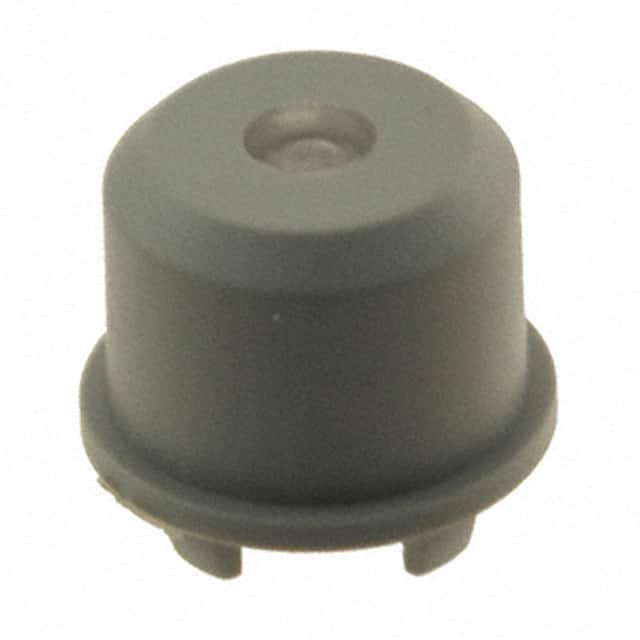 1ES031 CAP TACTILE RND GRAY/TRANS LENS
