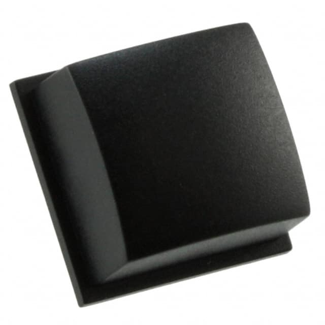 1TS09 CAP TACTILE SQUARE BLACK