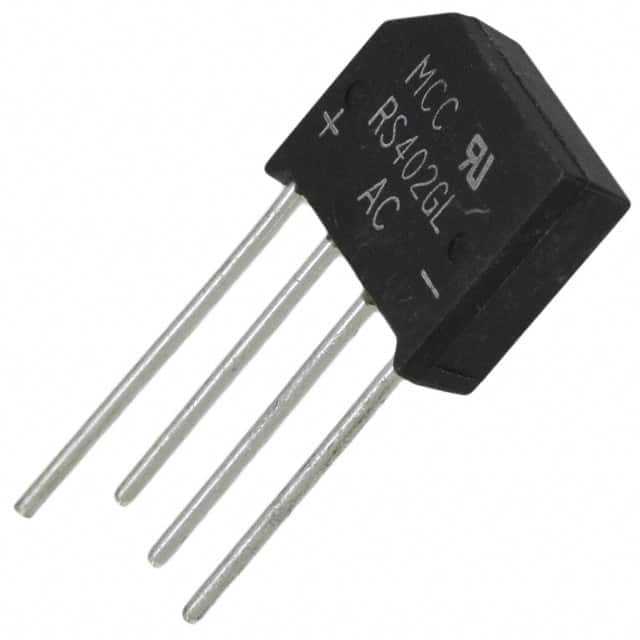 RS402GL-BP IC BRIDGE RECT GPP 4A 100V RS-4L