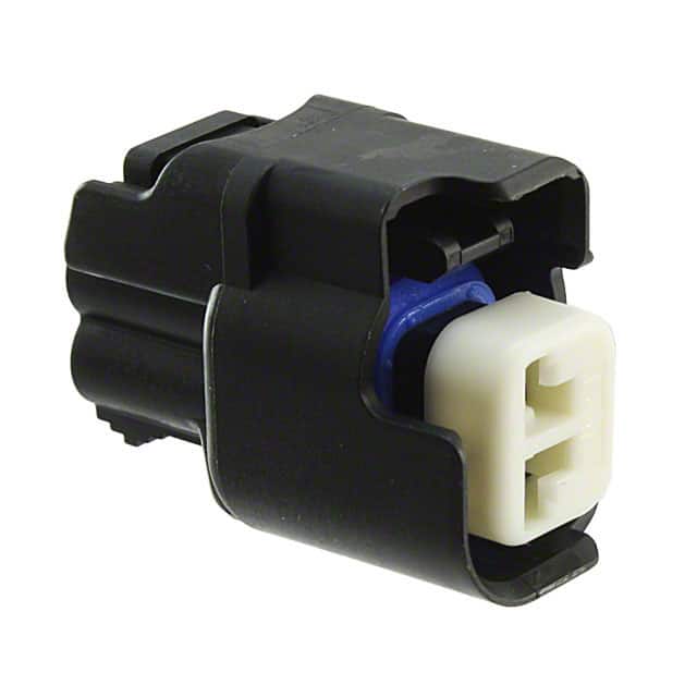 0340620001 CONN FEMALE HOUSING 2POS BLACK