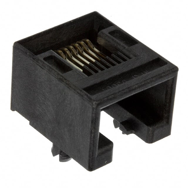 0955016889 CONN MOD JACK 8P8C R/A UNSHLD