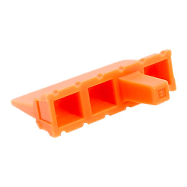 AWM-12P CONN RCPT WEDGE 12POS ORANGE