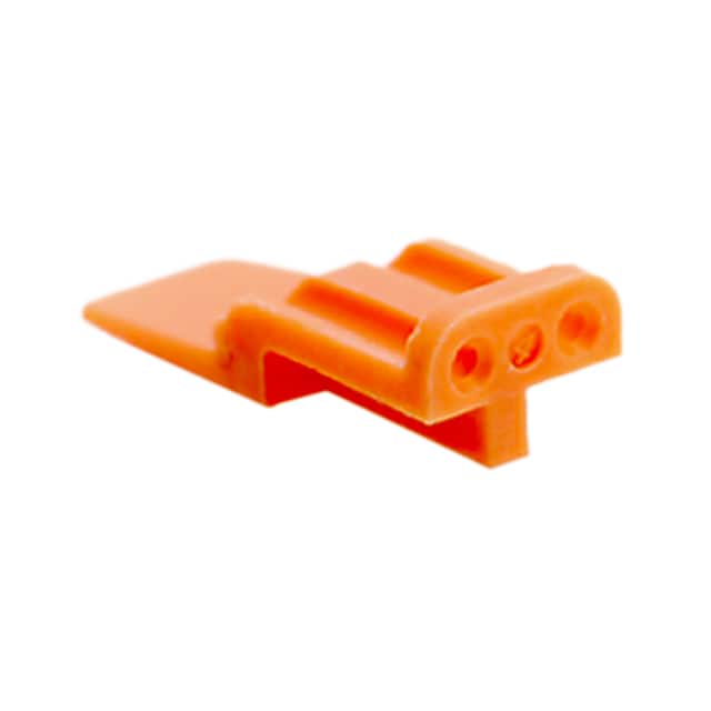 AWM-2S CONN PLUG WEDGE 2POS ORANGE