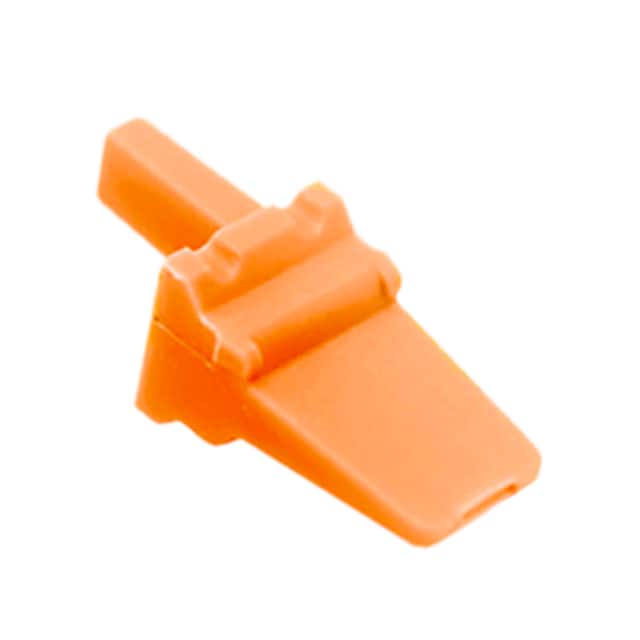 AWM-4P CONN RCPT WEDGE 4POS ORANGE