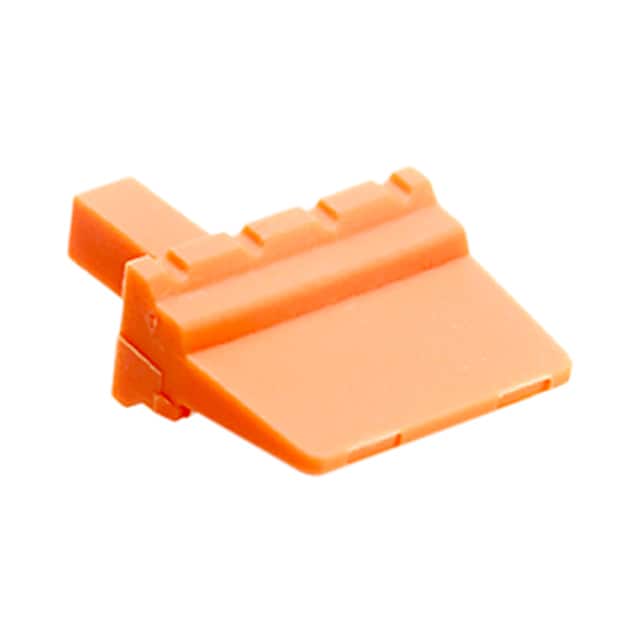 AWM-8P CONN RCPT WEDGE 8POS ORANGE