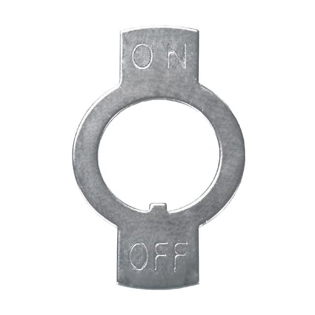 AT201 ON-OFF PLATE FOR 12MM BUSHING