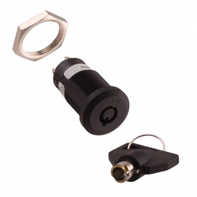 CKM12ATW01 SWITCH KEYLOCK 2POS SPDT 3A 250V