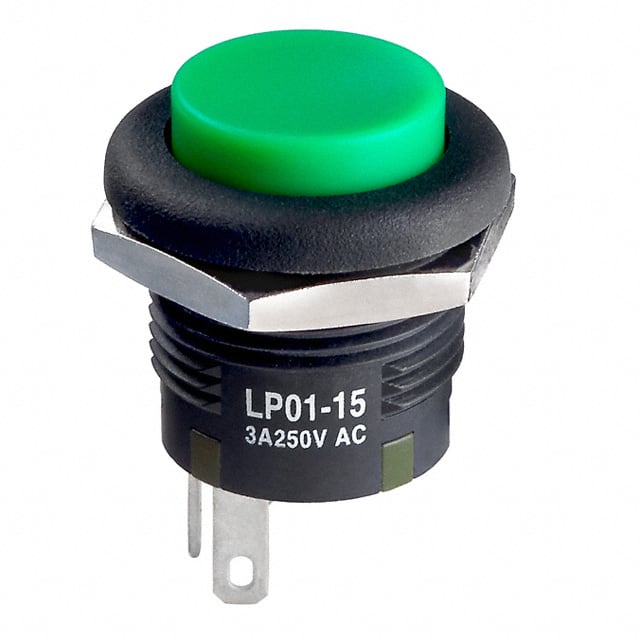 LP0115CCKW01F SWITCH PUSHBUTTON SPDT 3A 125V