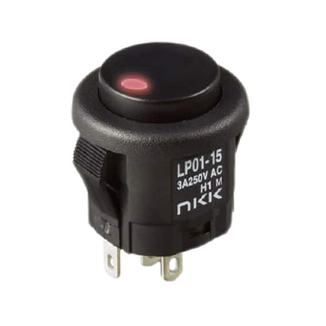 LP0115CCKW015CA SWITCH PUSHBUTTON SPDT 3A 125V