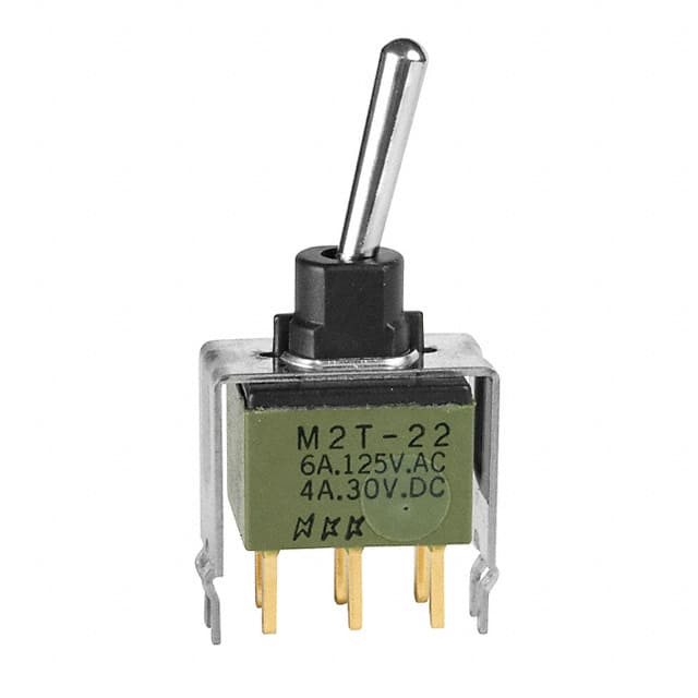 M2T22SA5A13 SWITCH TOGGLE DPDT 6A 125V