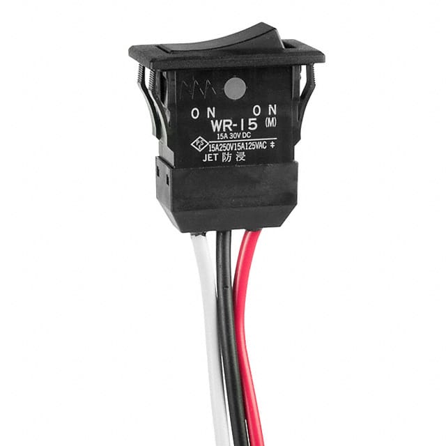 WR15AL SWITCH ROCKER SPDT 15A 125V
