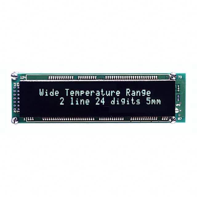 CU24025ECPB-W1J MODULE VF DISPLAY 24X2 5MM CHAR