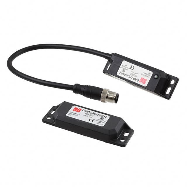 D40P-LPC-21-M12 SWITCH SAFETY ELONG M12 CBL