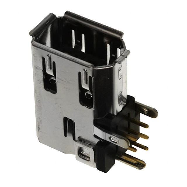 3E106-2220KV CONN PLUG IEEE 1394 R/A UPRIGHT