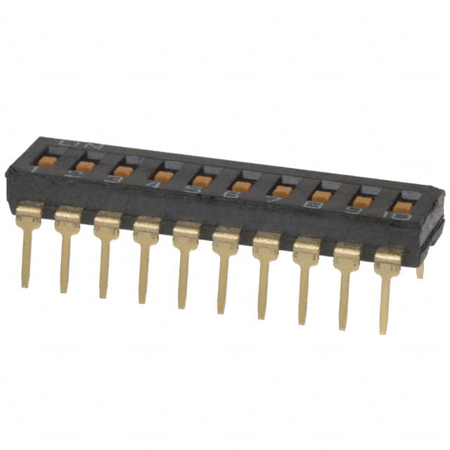 A6T-0102 SWITCH SLIDE DIP SPST 25MA 24V