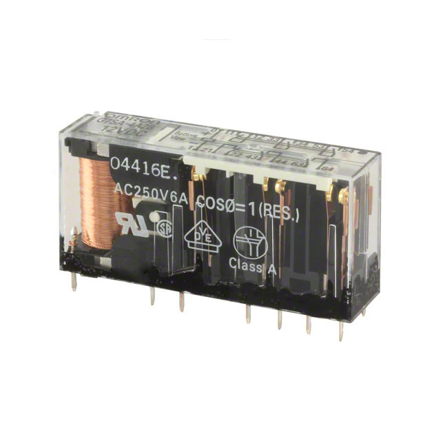 G7SA-4A2B DC12 RELAY SAFETY 6PST 6A 12V