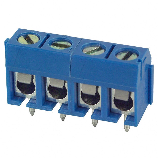 ED500/4DS TERMINAL BLOCK 5MM 4POS PCB