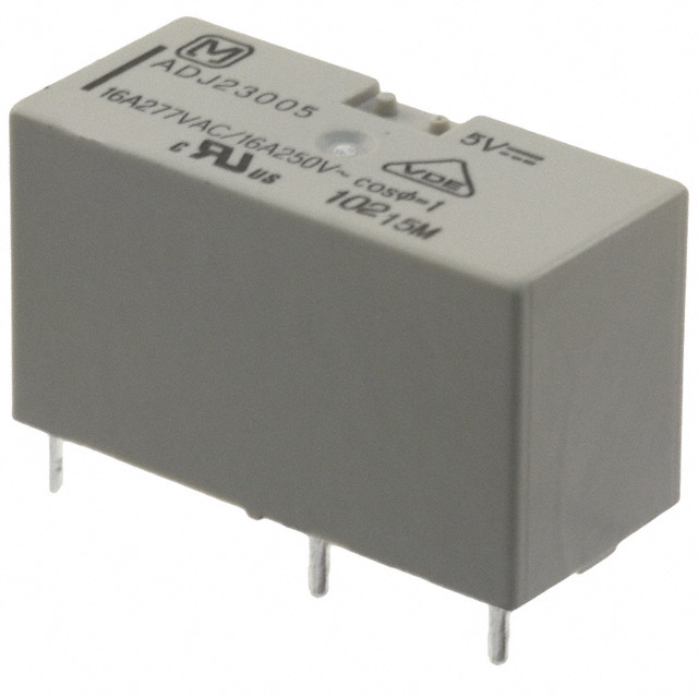 ADJ11005 RELAY GEN PURPOSE SPDT 16A 5V