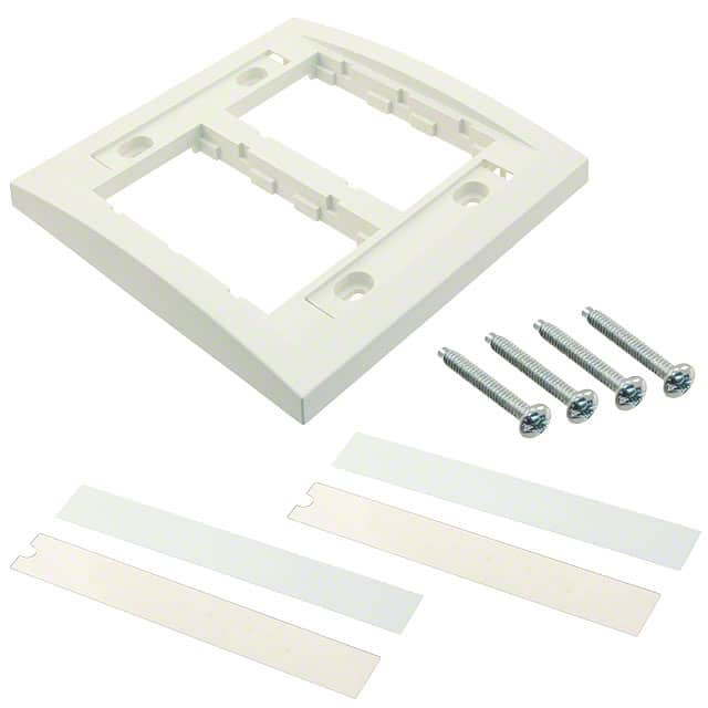 CBEIW-2GY FACEPLATE DOUBLE GANG WHITE