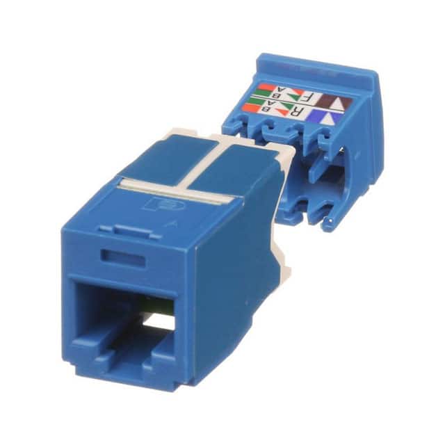 CJ6X88TGBU THE CATEGORY 6A, RJ45, 8-POSITIO