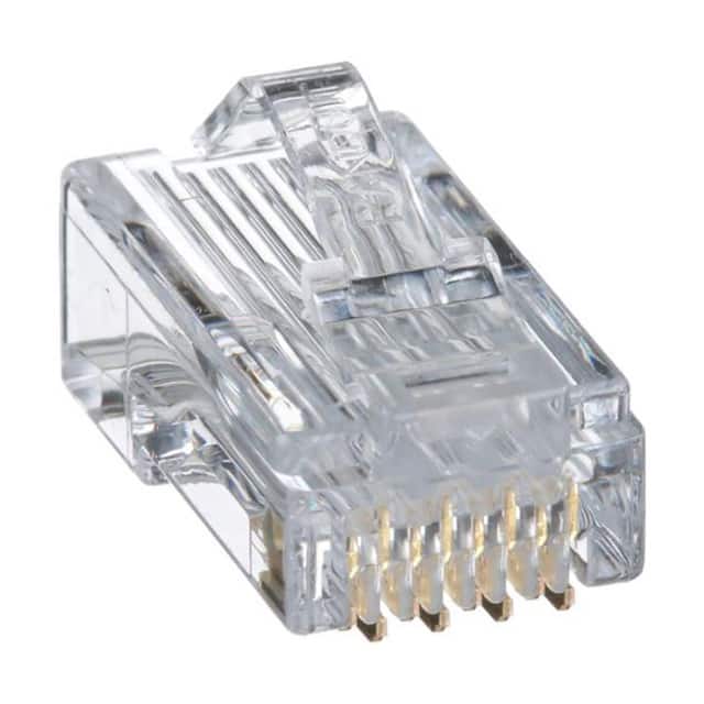 MP588-M 8-POSITION, 8-WIRE MODULAR PLUG,