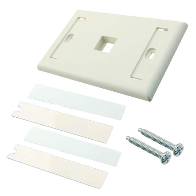 NK1FIWY FACEPLATE SNGL GANG 1PORT WHITE