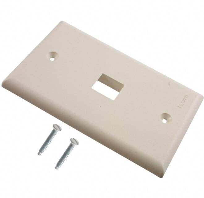 NK1FNIW FACEPLATE SNGL GANG 1PORT WHITE