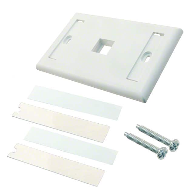 NK1FWHY FACEPLATE SNGL GANG 1PORT WHITE
