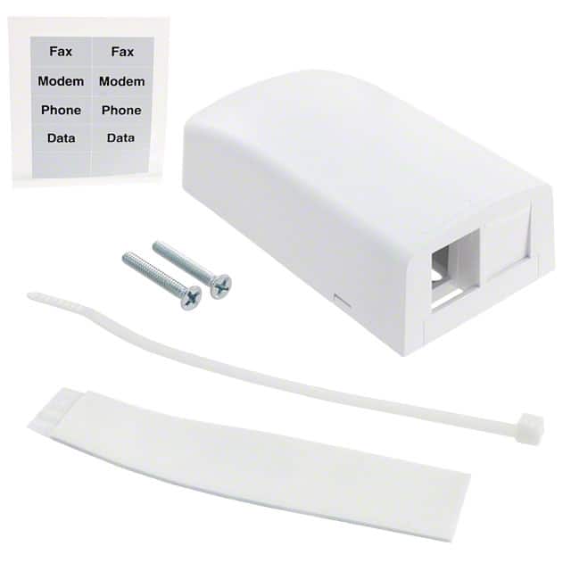 NK2BXWH-A MOD BOX SMD 2PORT WHITE