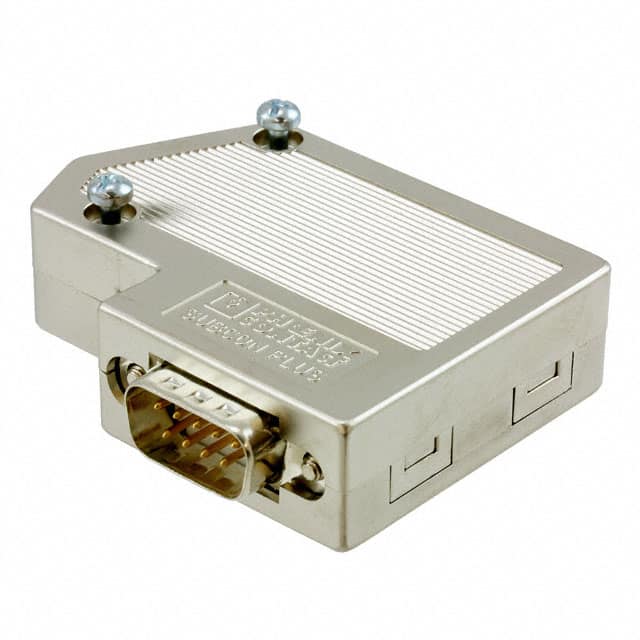 2744348 CONN DSUB PLUG 9POS STR TERM BLK