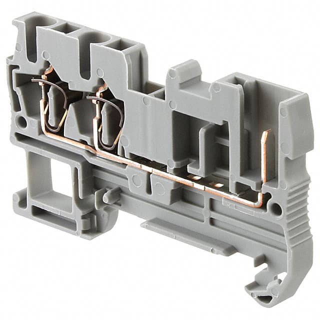 3042117 TERM BLK PLUG 3POS 5.2MM GRAY
