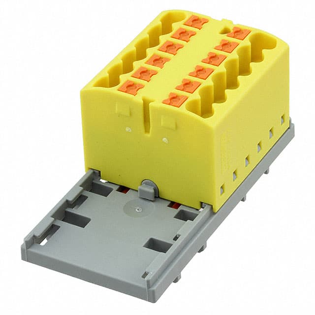 3273028 DISTRIBUTION BLOCK YELLOW