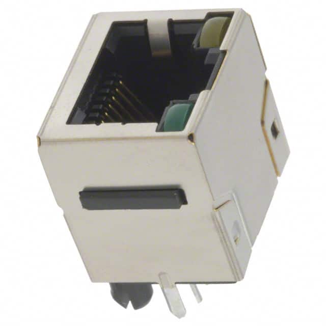 RJHSE-3381 CONN MOD JACK 8P8C VERT SHIELDED