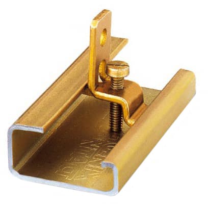 1201031 DINRAIL END CLAMP STEEL