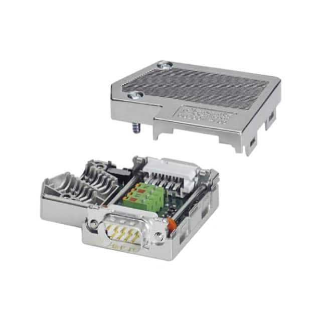 2744403 CONN DSUB RCPT 9POS STR TERM BLK