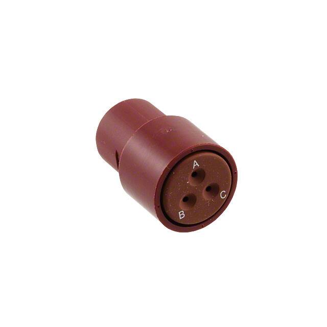 SJS816200 CONN RCPT HSNG MALE 3POS INLINE