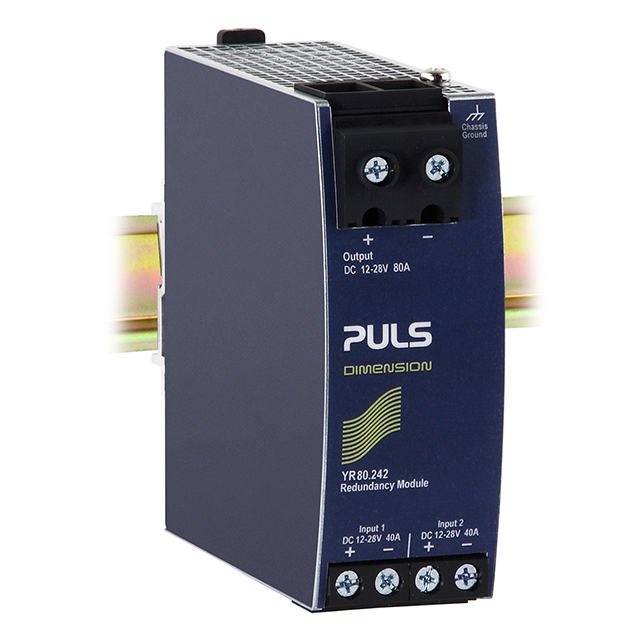 YR80.242 DIN RAIL REDUN MOD 12-28V 80A