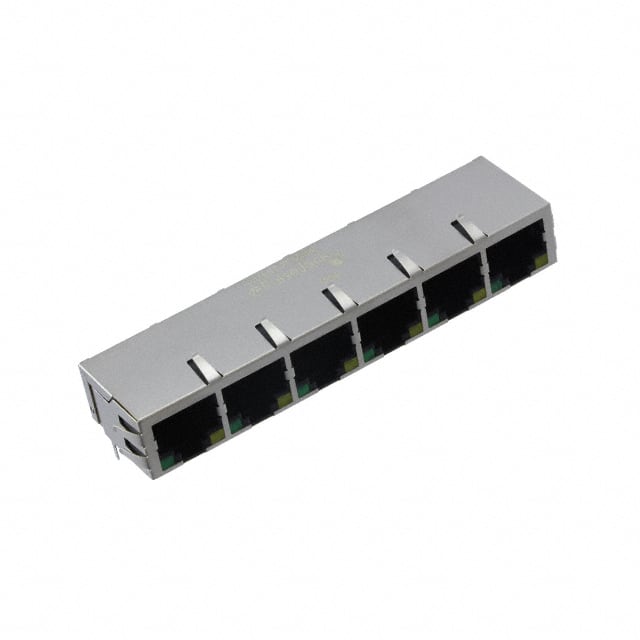 J8064D668ANL CONN MAGJACK 6PORT 100 BASE-TX