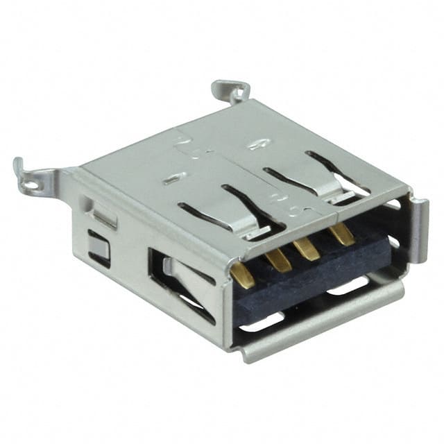 UE27AE5410H USB RCPT GOLD TYPE A VERT