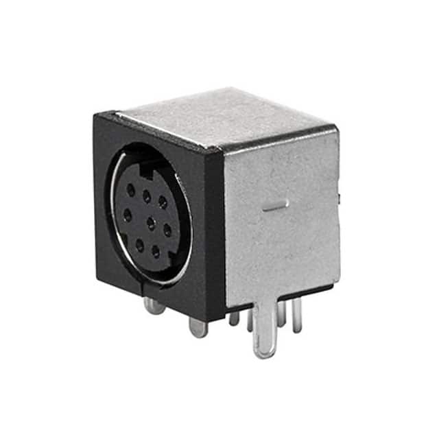 4850.2810 CONN RCPT FMALE DIN 8POS SOLDER