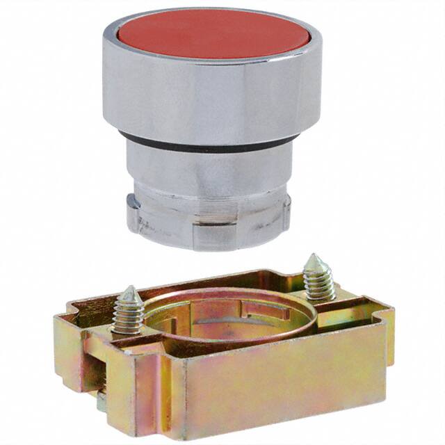 AS2AF4 SWITCH UNIT PB 22MM RED METAL