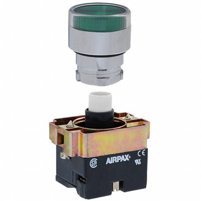 AS2ALF3LB110 INDICATOR LGT 22MM GRN ILLUM 120
