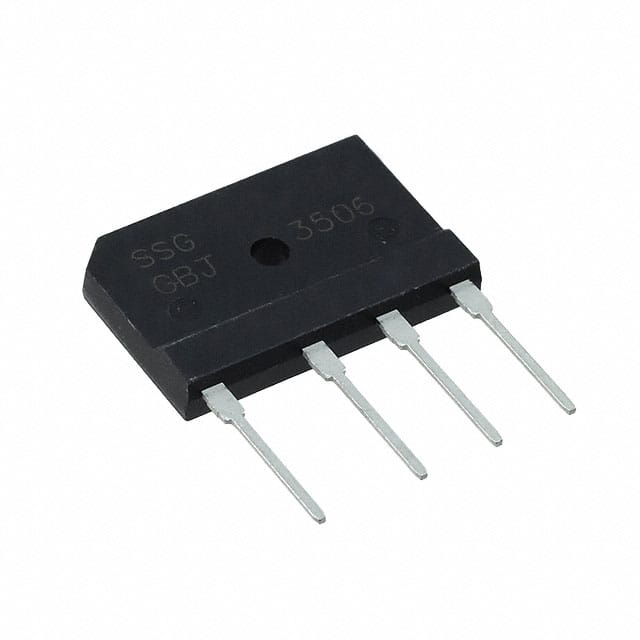 GBJ10005TB BRIDGE RECT 1PHASE 50V 10A GBJ