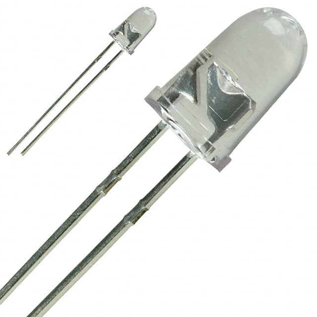 DB5306X LED BLUE CLEAR 5MM ROUND T/H