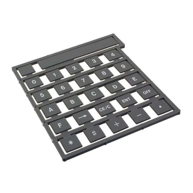 70F00103 KEYPAD KEYTOP LEG SET F NONILLUM