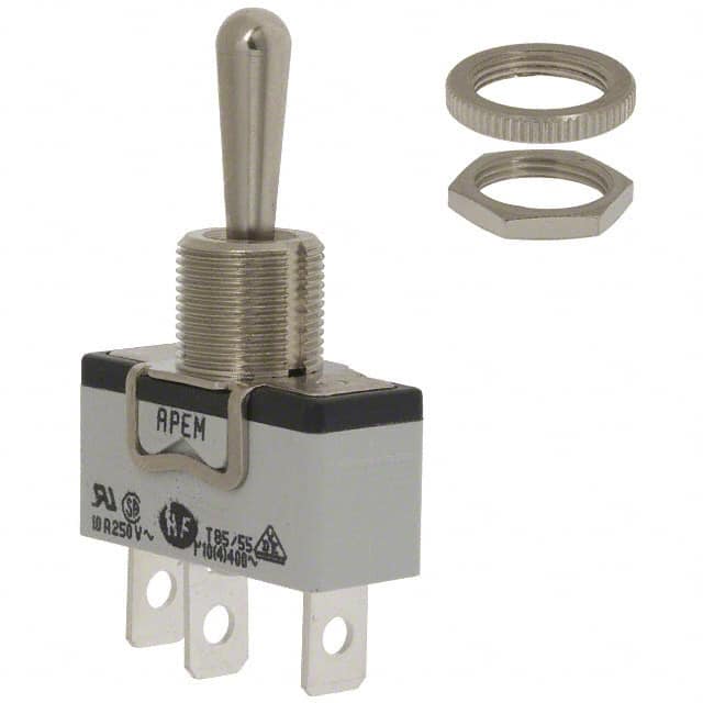637H/2 SWITCH TOGGLE SPDT 10A 125V