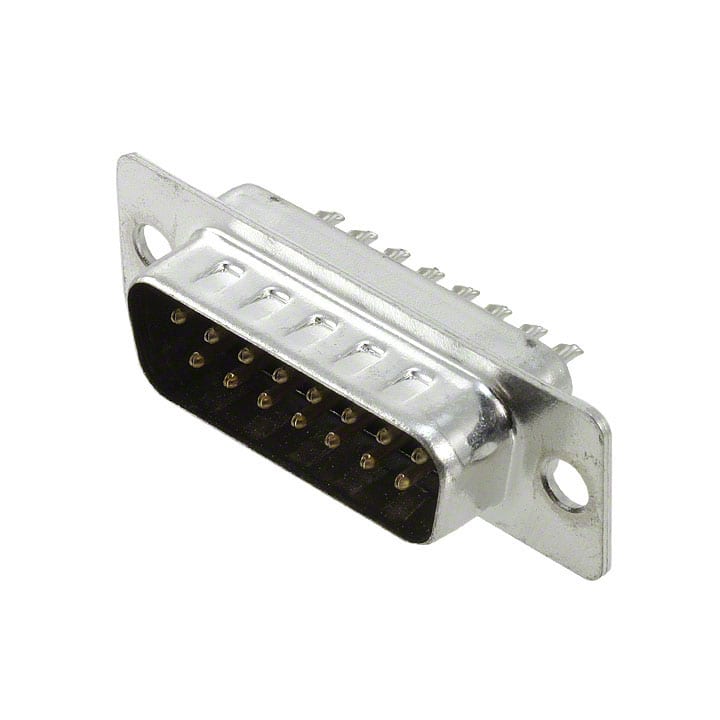 SDS100-PRW2-M15-SN00-1 CONN D-SUB PLUG 15P STR SLDR CUP