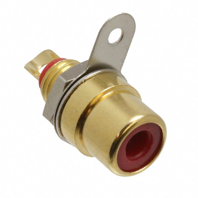 BPJF02AUX CONN RCA JACK MONO 3.2MM PNL MT